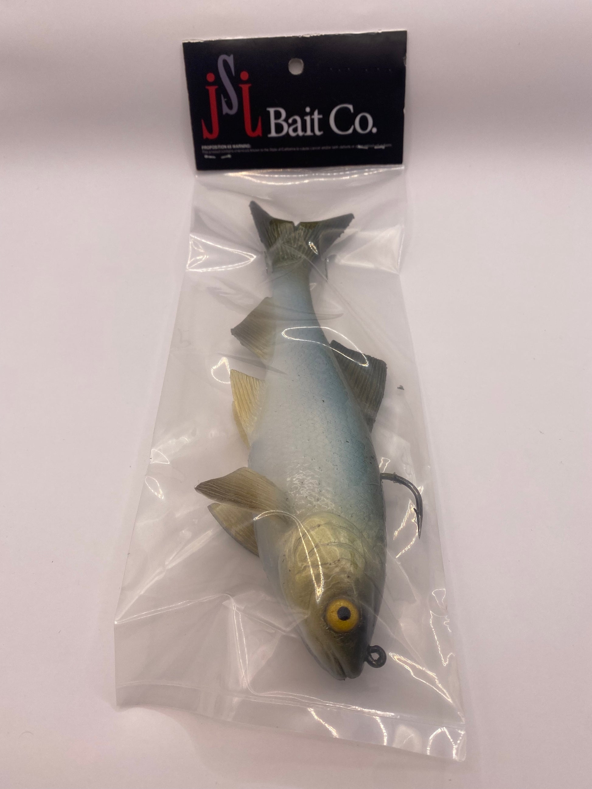 J.S.J. Bait Co. Harbor Hitch Recoil Silicone Swimbait – Clearlake Outdoors