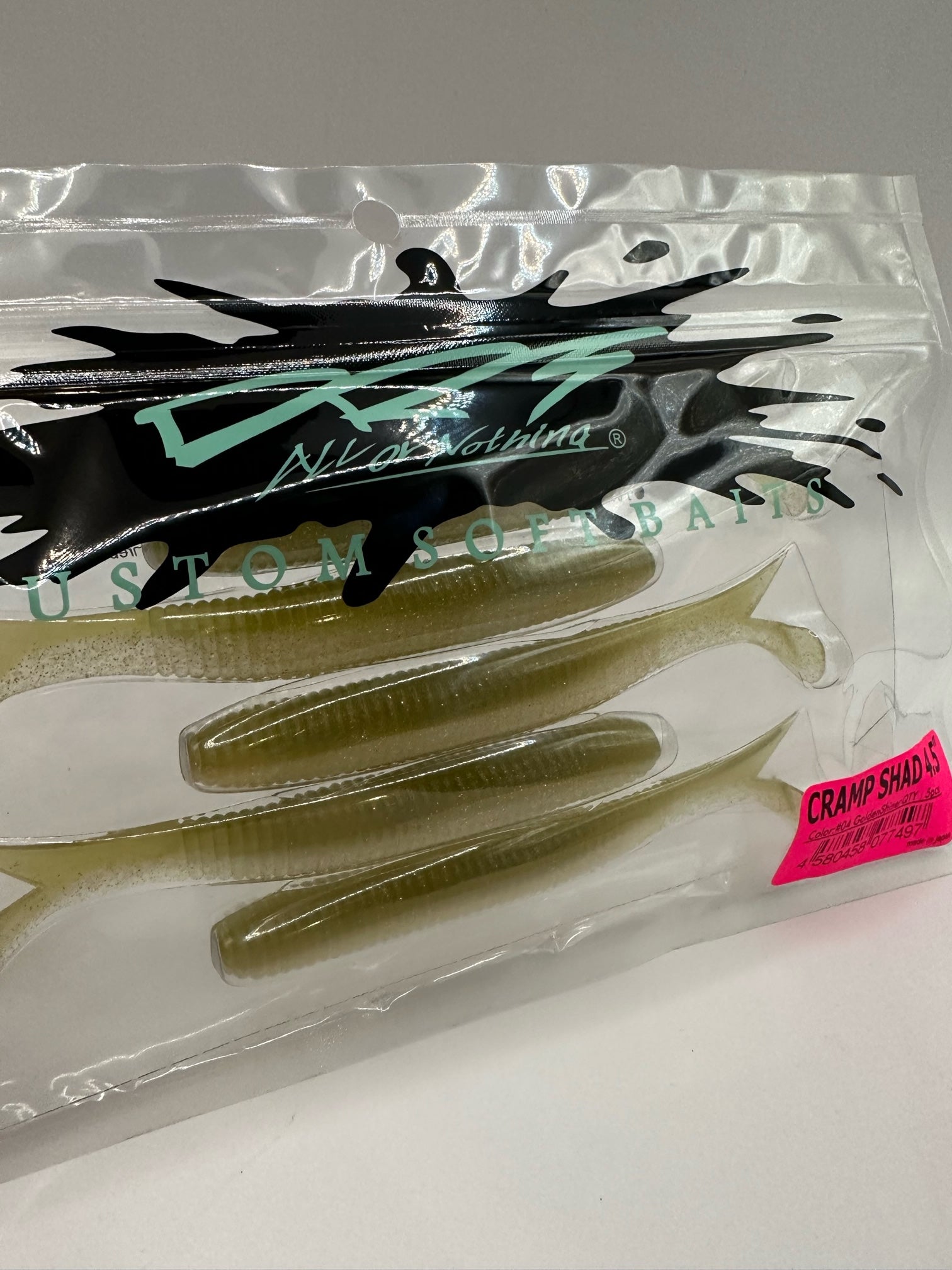 DRT Cramp Shad 4.5in – Clearlake Outdoors